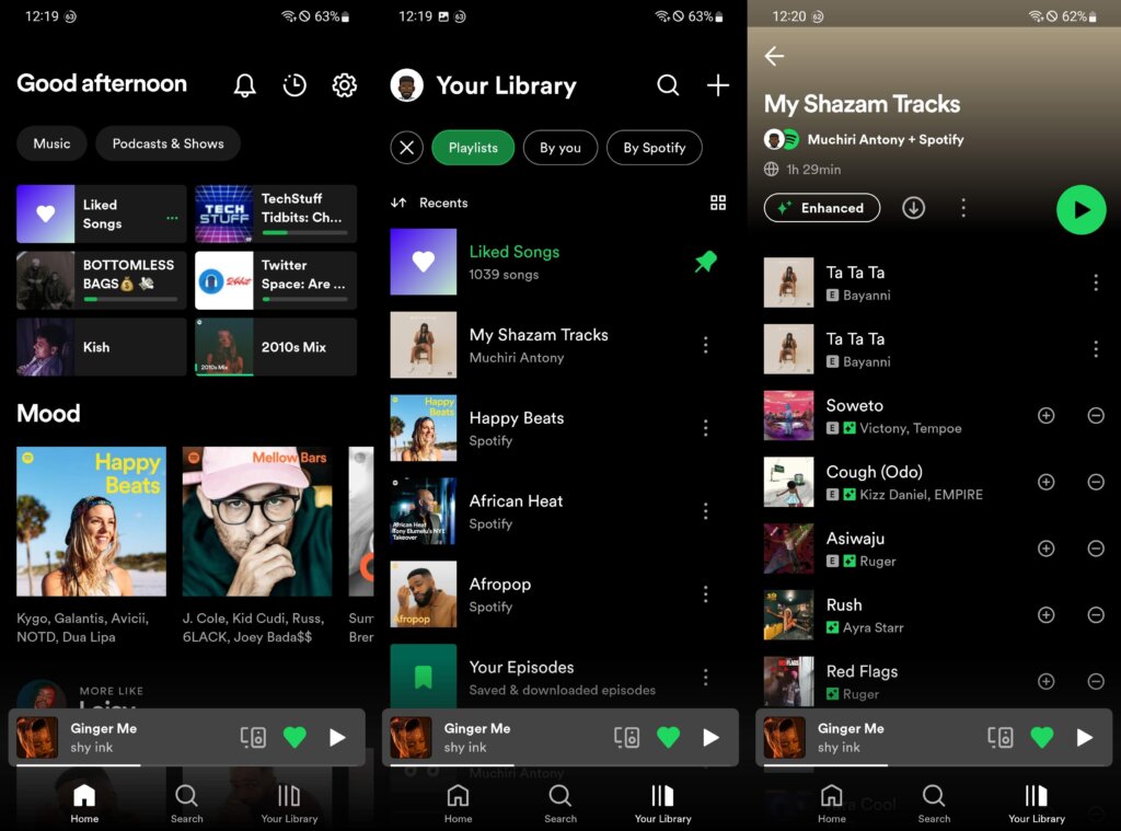 Link Shazam to Spotify